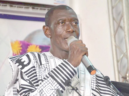 Prof. Samuel Ato Duncan, Founder and President General of COA-GPM, addressing guests at the event